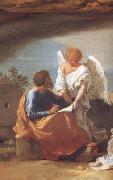 Nicolas Poussin detail  Landscape with Saint Matthew and the Angel (mk10) china oil painting reproduction